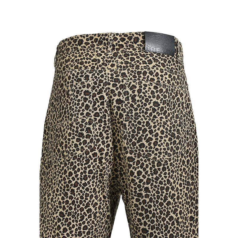 X JEANS LEOPARD SHORTS -LEOPARD-