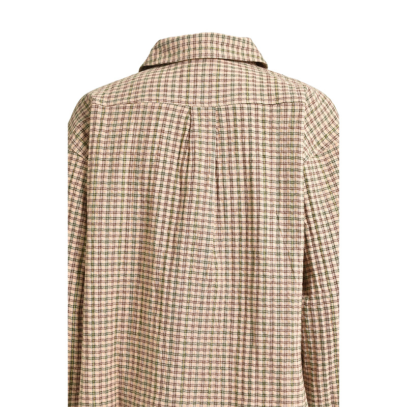 SHORT CHECK SHIRT -2.COLOR-