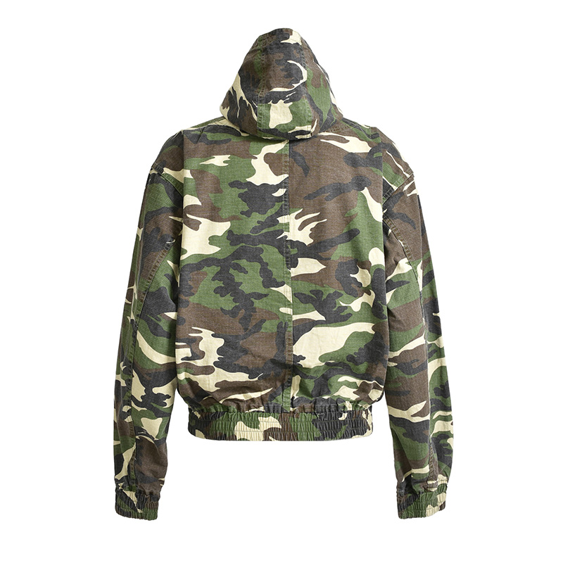 SUICIDE CAMO ZIP UP HOODIE -2.COLOR-