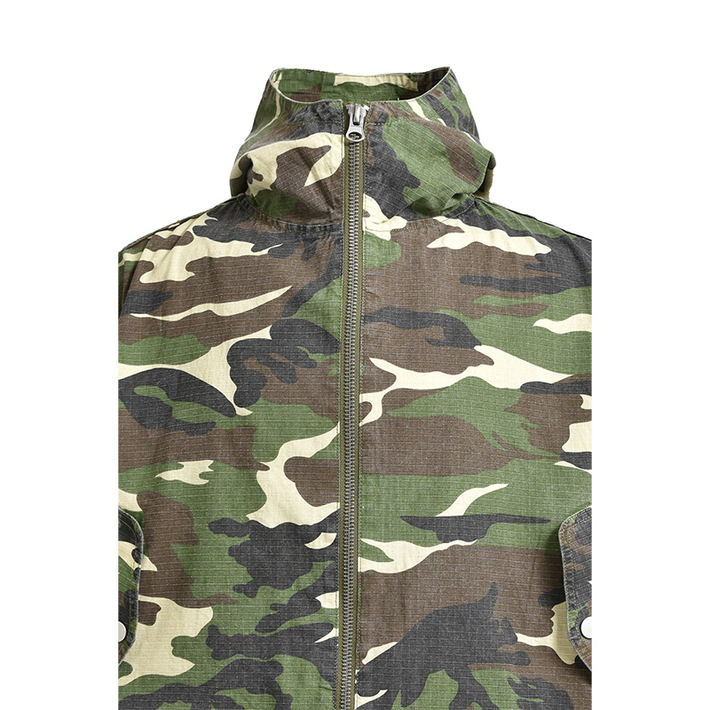 SUICIDE CAMO ZIP UP HOODIE -2.COLOR-