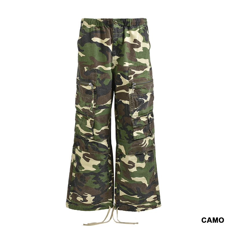 SUICIDE CAMO CARGO PANTS -2.COLOR-