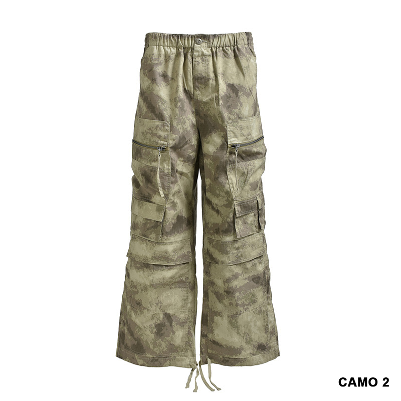 SUICIDE CAMO CARGO PANTS -2.COLOR-