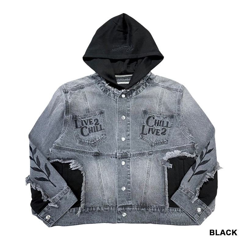BREAKE DENIM JACKET -2.COLOR-
