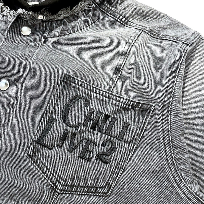 BREAKE DENIM JACKET -2.COLOR-