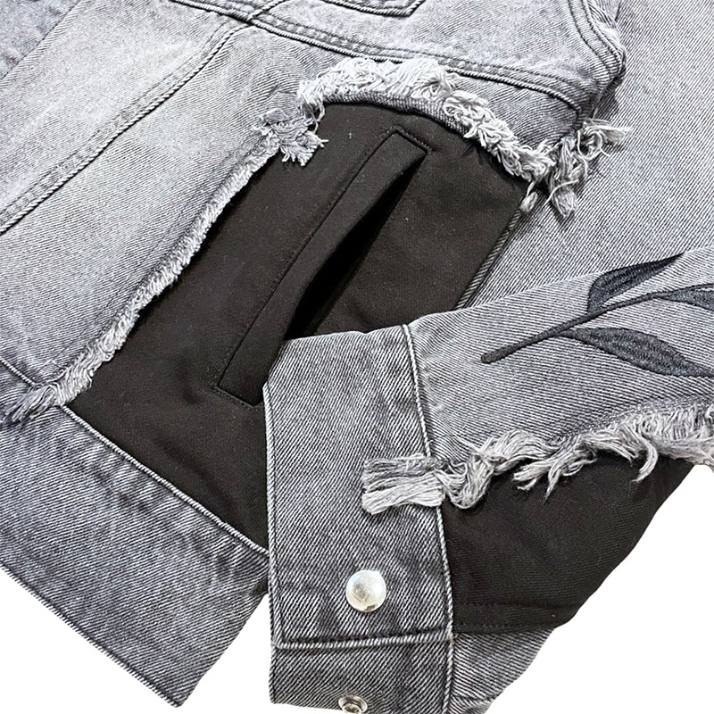 BREAKE DENIM JACKET -2.COLOR-