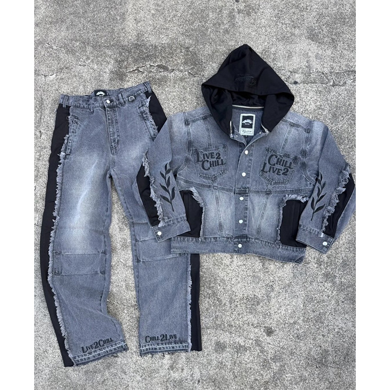 BREAKE DENIM JACKET -2.COLOR-