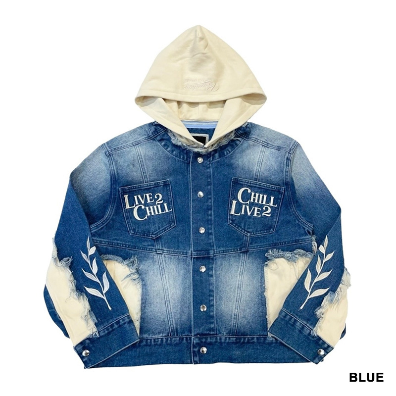 BREAKE DENIM JACKET -2.COLOR-