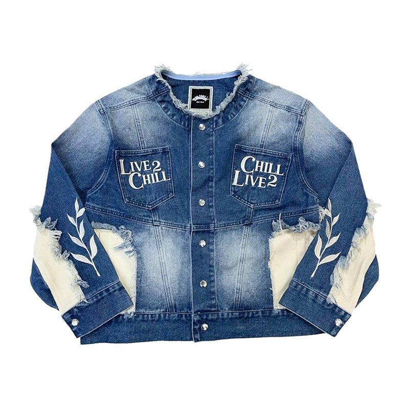BREAKE DENIM JACKET -2.COLOR-
