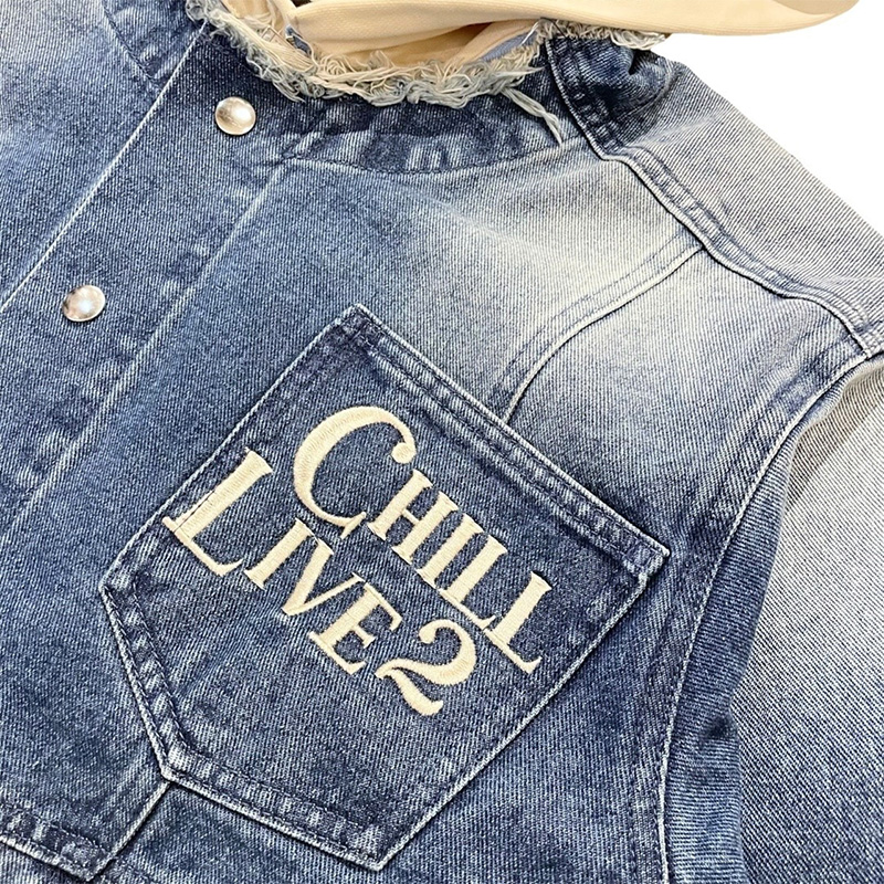 BREAKE DENIM JACKET -2.COLOR-