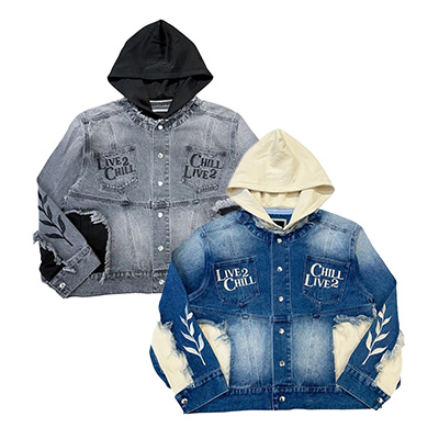 BREAKE DENIM JACKET -2.COLOR-