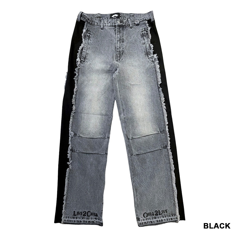BRAKE DENIM PANTS -2.COLOR-