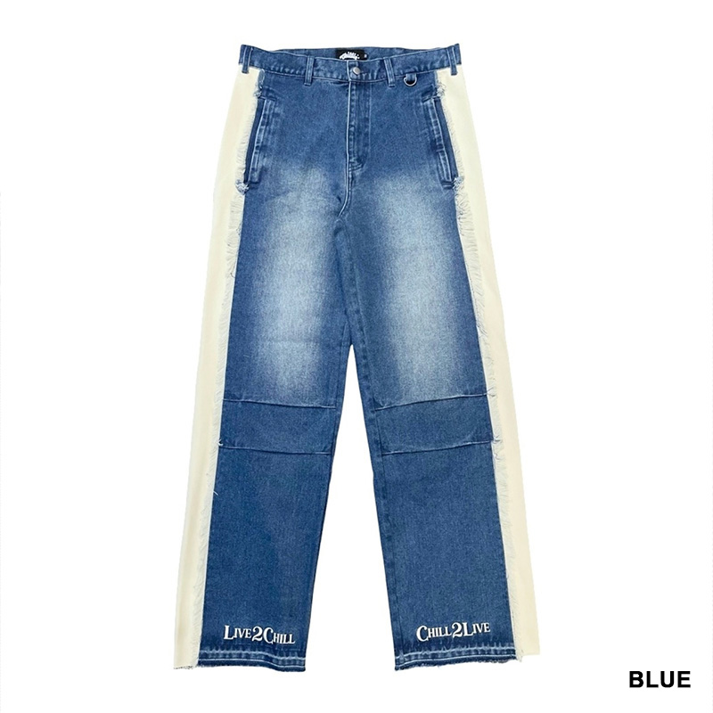 BRAKE DENIM PANTS -2.COLOR-