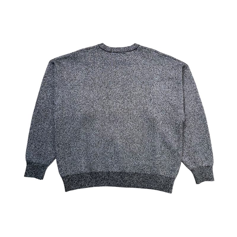 SHINY SWEATER(beanie付き) -GREY-