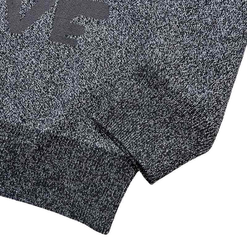 SHINY SWEATER(beanie付き) -GREY-