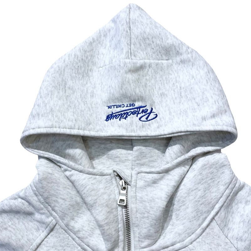 HALF ZIP HOODIE -2.COLOR-