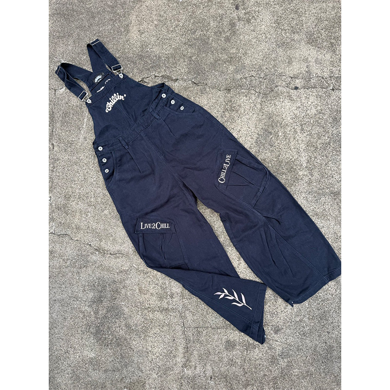 OVER ALL -NAVY-