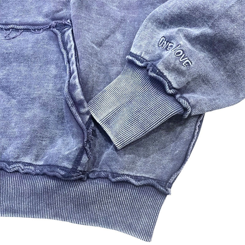 NY BUTTERFLY PIGMENT ZIP HOODIE -2.COLOR-