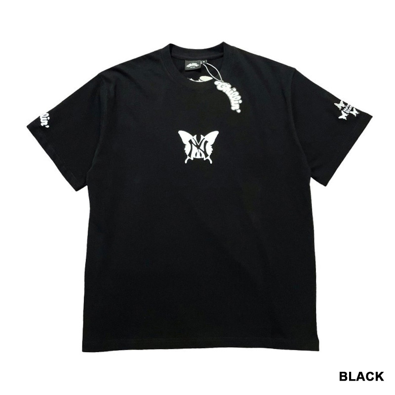 NY BUTTERFLY S/TEE -3.COLOR-