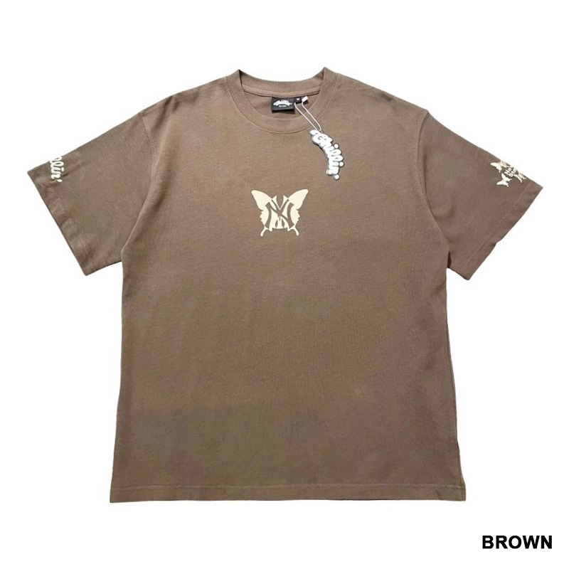 NY BUTTERFLY S/TEE -3.COLOR-