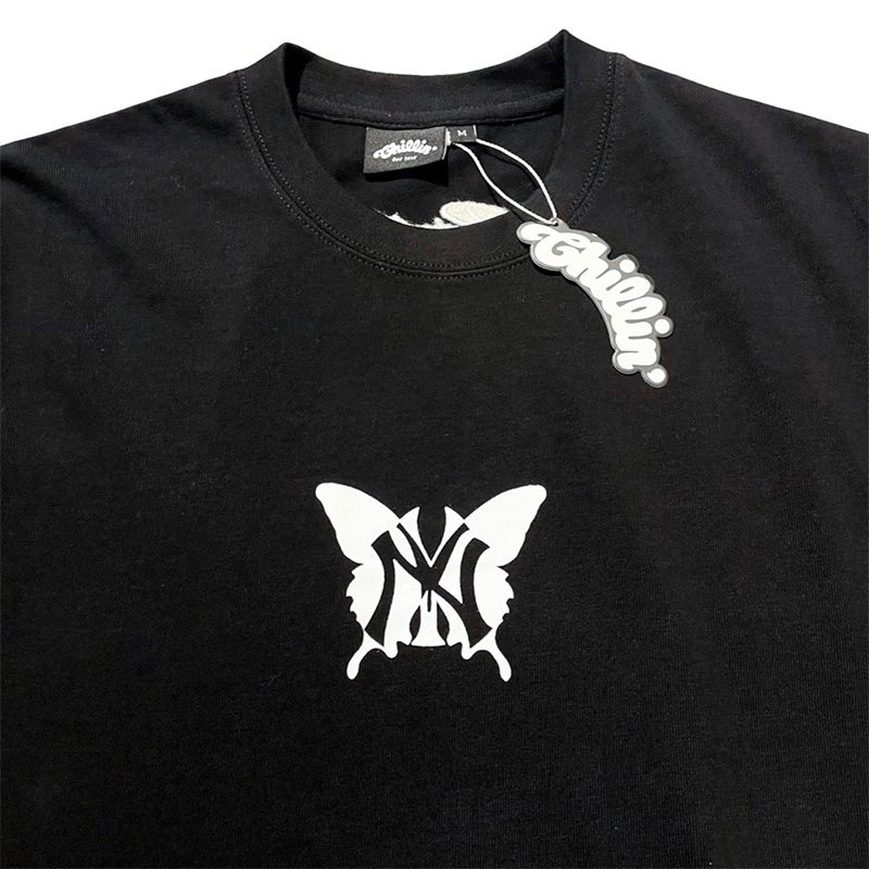 NY BUTTERFLY S/TEE -3.COLOR-