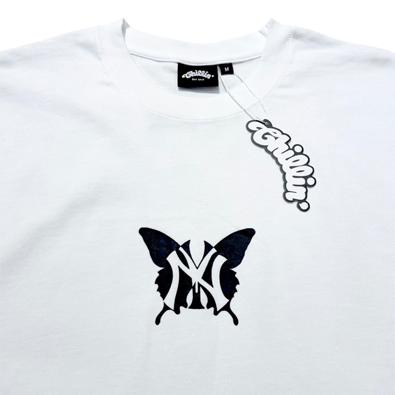 NY BUTTERFLY S/TEE -5.COLOR-