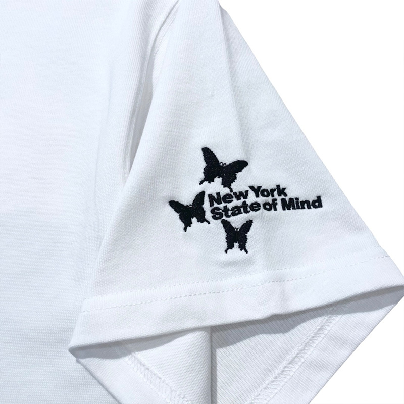 NY BUTTERFLY S/TEE -5.COLOR-