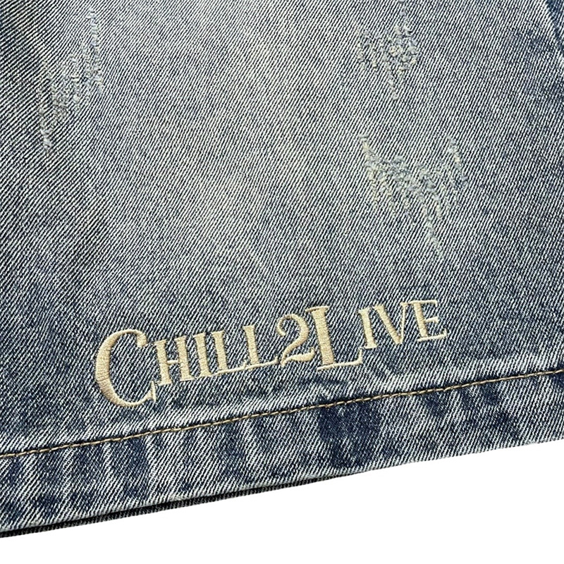 DENIM SHORTS -2.COLOR-
