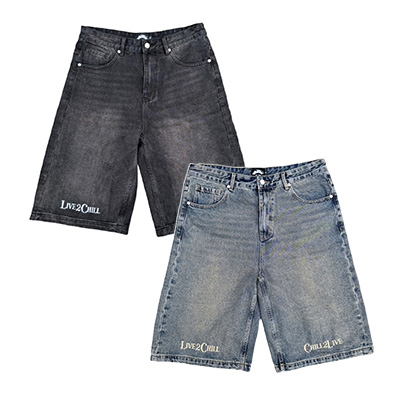 DENIM SHORTS -2.COLOR-