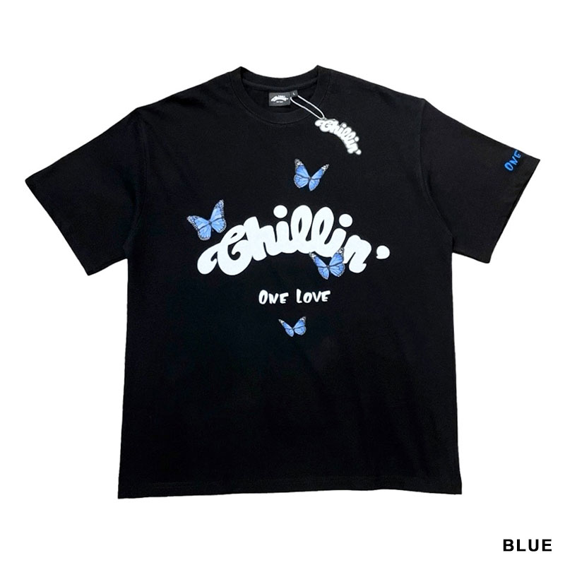 BIG LOGO BUTTERFLY TEE -3.COLOR-