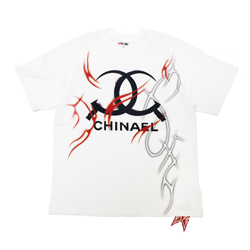 CHNAEL LOGO TEE -2.COLOR-