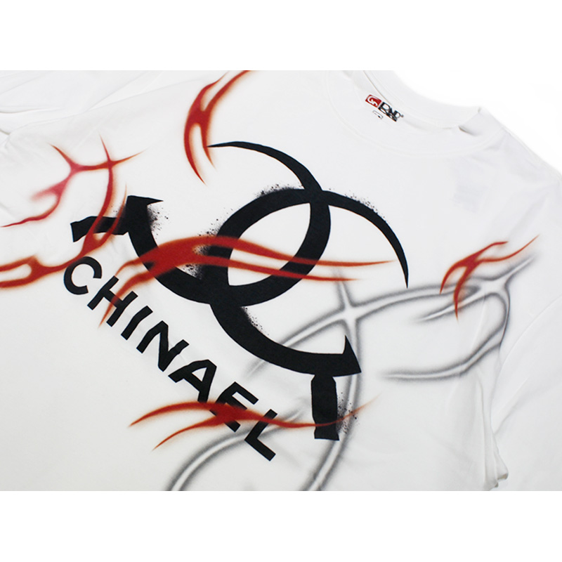 CHNAEL LOGO TEE -2.COLOR-