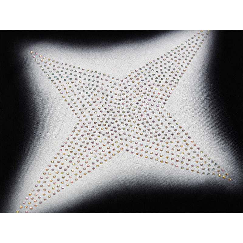 STAR T-SHIRT -BLACK-
