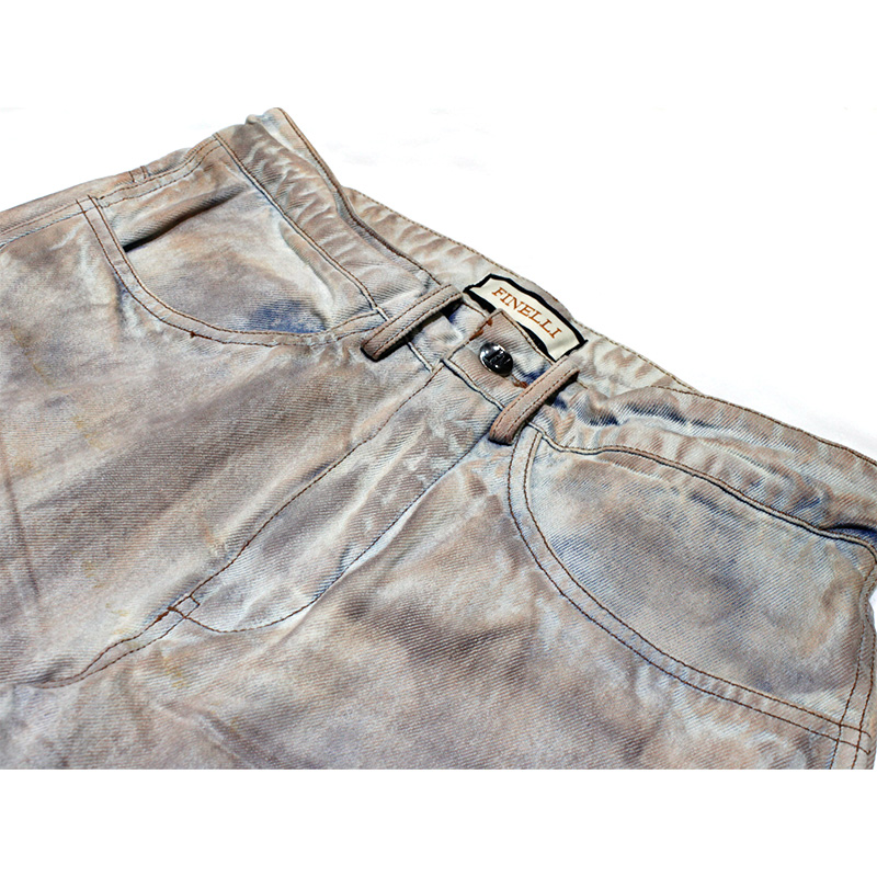 MUD WASH PANTS -KHAKI-
