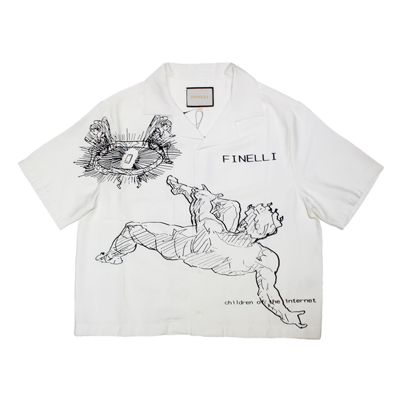 CHILDREN OF INTERNET SUMMER SHIRT -WHITE-