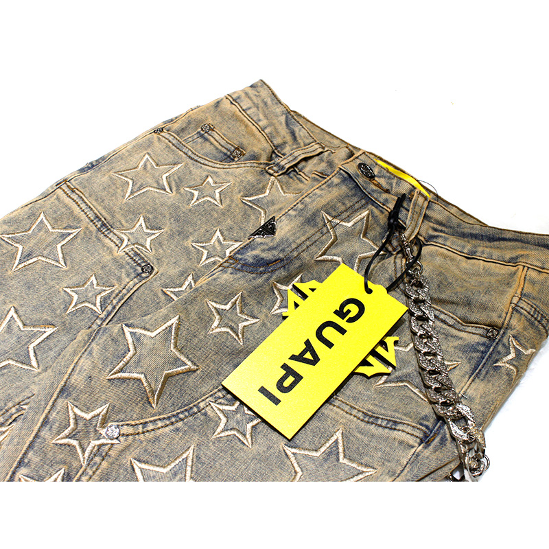 VINTAGE STARS DENIM -USED INDIGO-