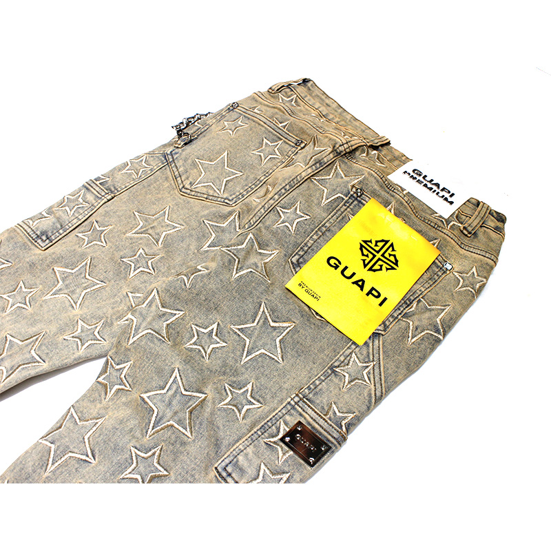 VINTAGE STARS DENIM -USED INDIGO-