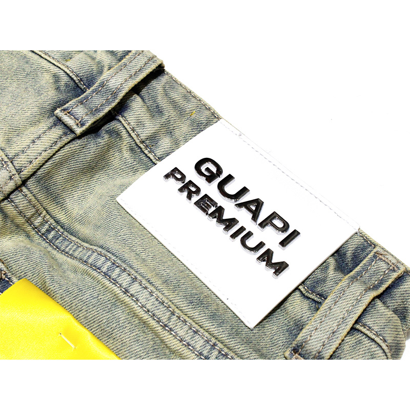 VINTAGE PAISLEY DENIM -USED BLUE-