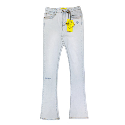 AQUA BLUE BASICS STACKED DENIM -LTBLUE-