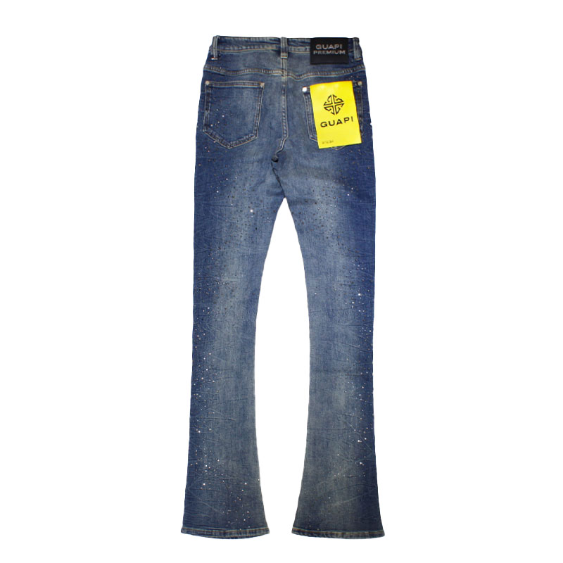 ACID BLUE STARRY SKY DENIM -BLUE-
