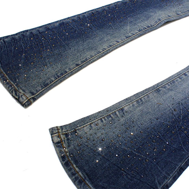 ACID BLUE STARRY SKY DENIM -BLUE-