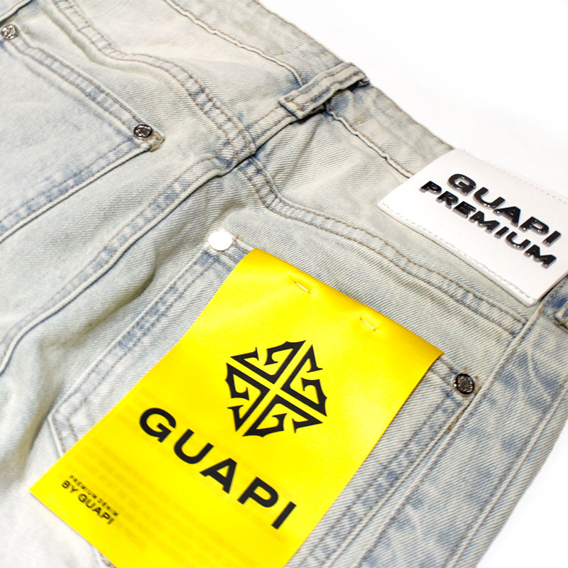 VINTAGE BLUE STRIPES DENIM -W.INDIGO-