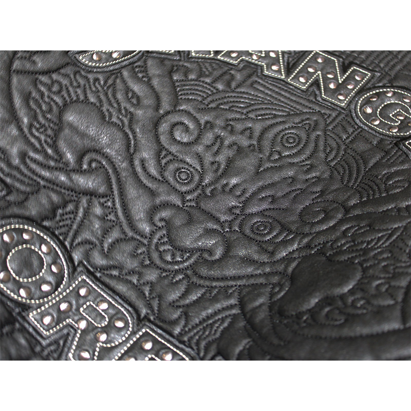 SAMPANS PU LEATHER JACKET -2.COLOR-