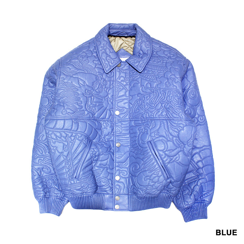 SAMPANS PU LEATHER JACKET -2.COLOR-