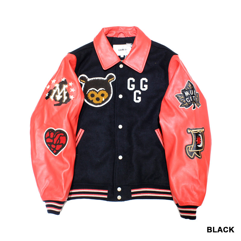 MUD'S THE RESIDENCE BASEBALL JACKET -2.COLOR-