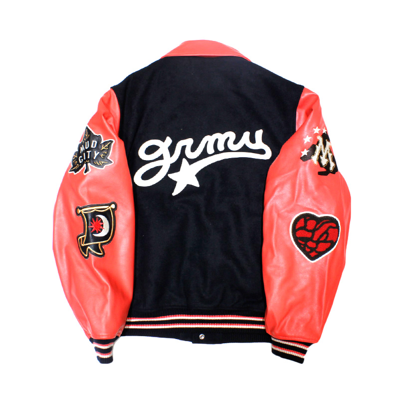 MUD'S THE RESIDENCE BASEBALL JACKET -2.COLOR-