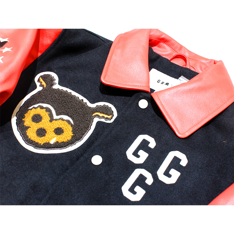 MUD'S THE RESIDENCE BASEBALL JACKET -2.COLOR-