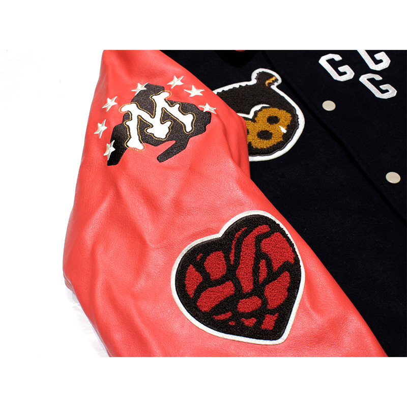 MUD'S THE RESIDENCE BASEBALL JACKET -2.COLOR-