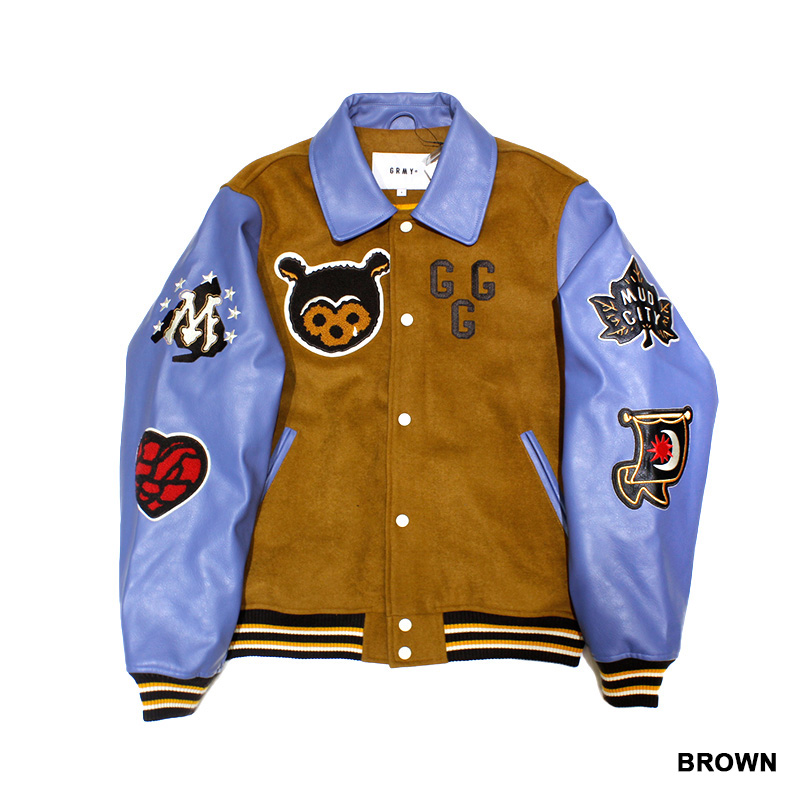 MUD'S THE RESIDENCE BASEBALL JACKET -2.COLOR-