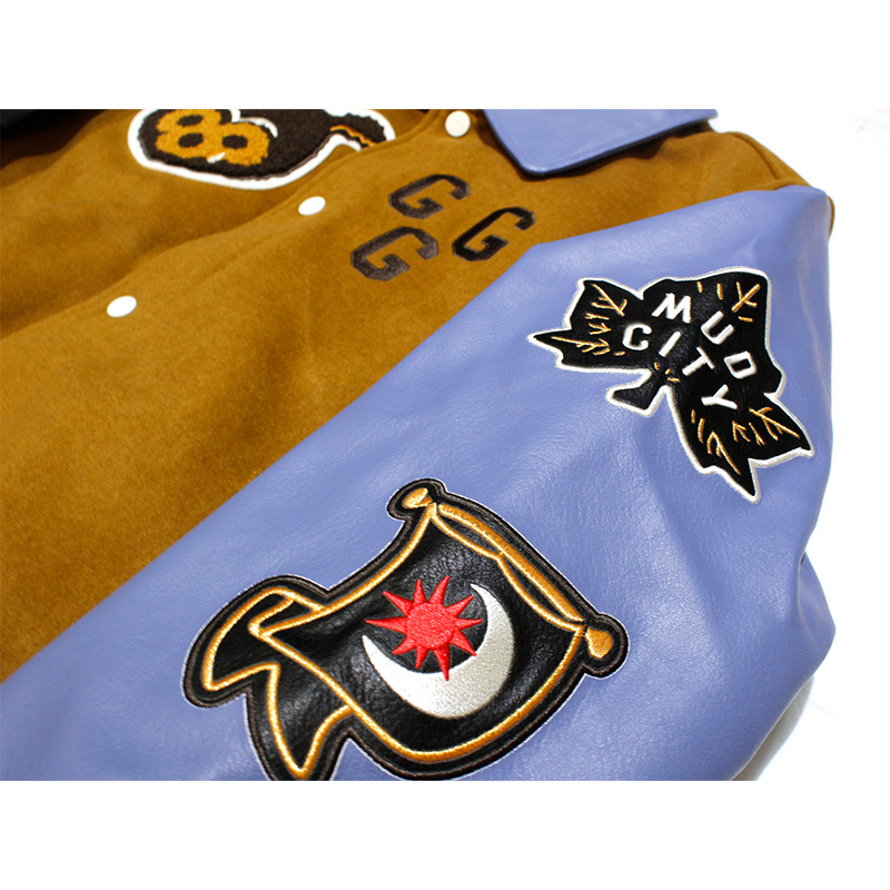 MUD'S THE RESIDENCE BASEBALL JACKET -2.COLOR-