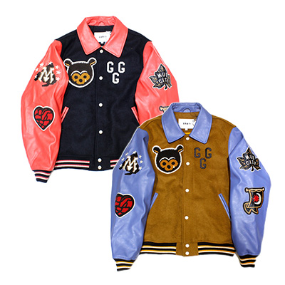 MUD'S THE RESIDENCE BASEBALL JACKET -2.COLOR-